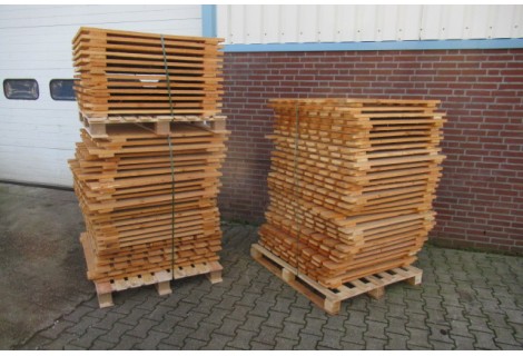 Palletstelling vuren hout vlonder legbord